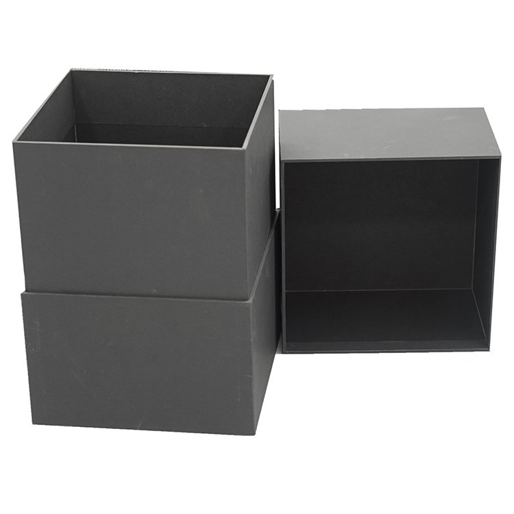 Custom luxury rigid cardboard board glass jar diffuser packaging paper gift box with lid for candle
