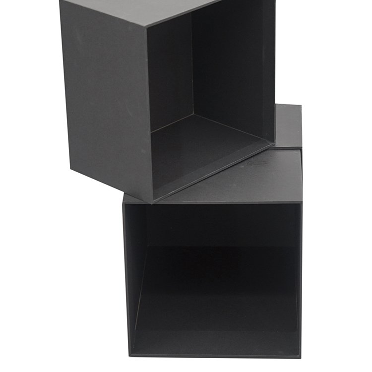 Custom luxury rigid cardboard board glass jar diffuser packaging paper gift box with lid for candle