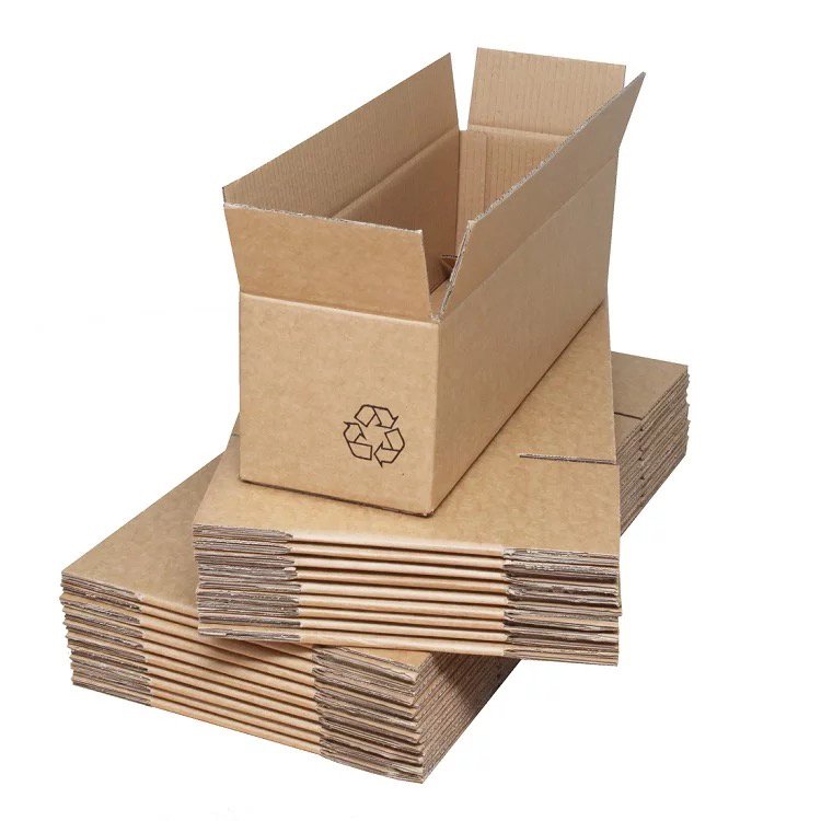 High quality environmental protection kraft paper corrugated box food transportation clothing mailing box