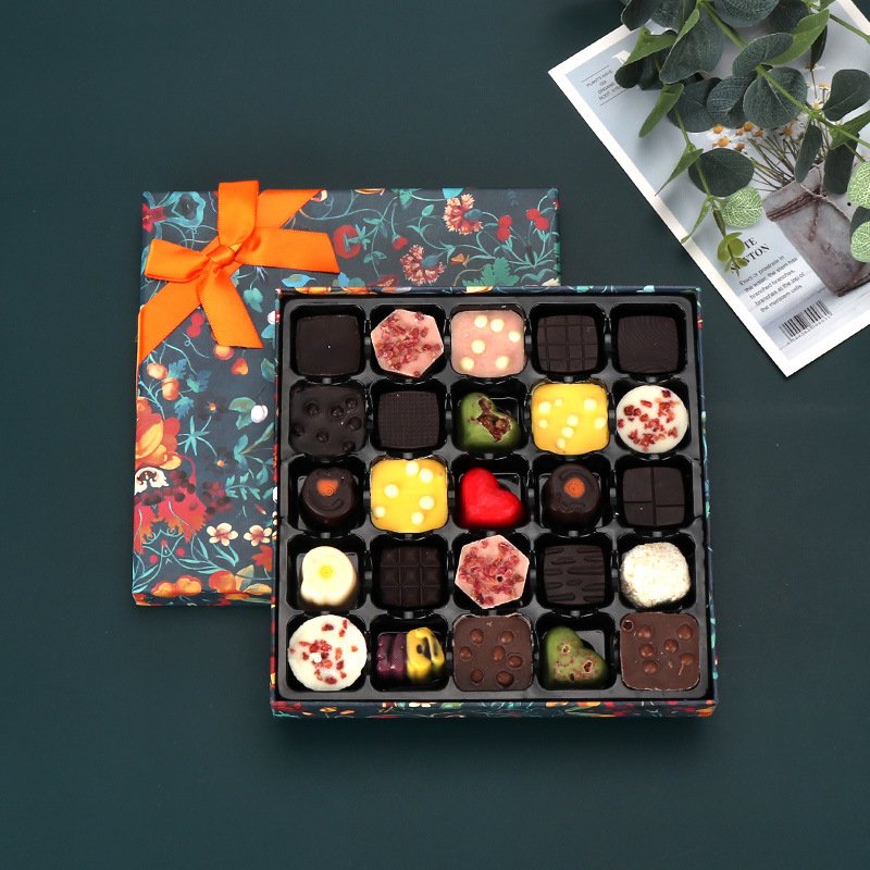 High quantity chocolate food packaging paper boxes