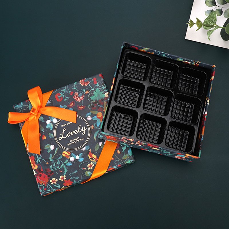 High quantity chocolate food packaging paper boxes