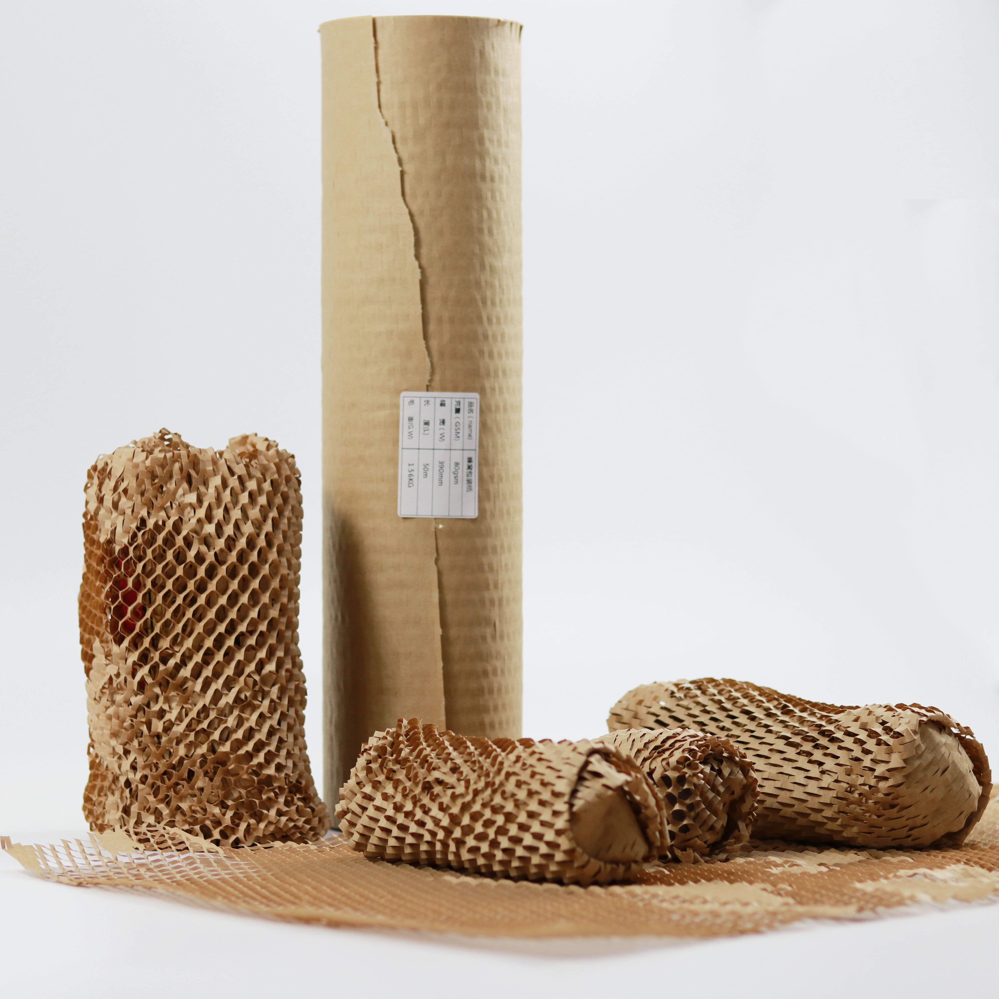Factory Wholesale Cushioning Alternative Bubble Packaging Packaging Material Paper