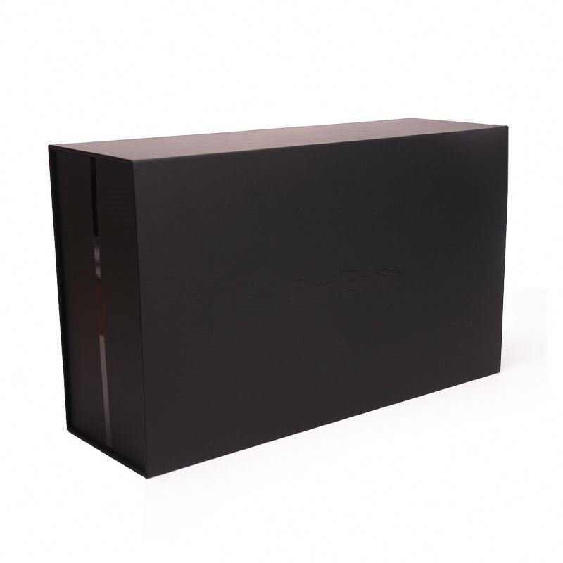 Custom logo rigid cardboard flip lid Consumer Electronics Boxes Luxury Packaging Paper Box