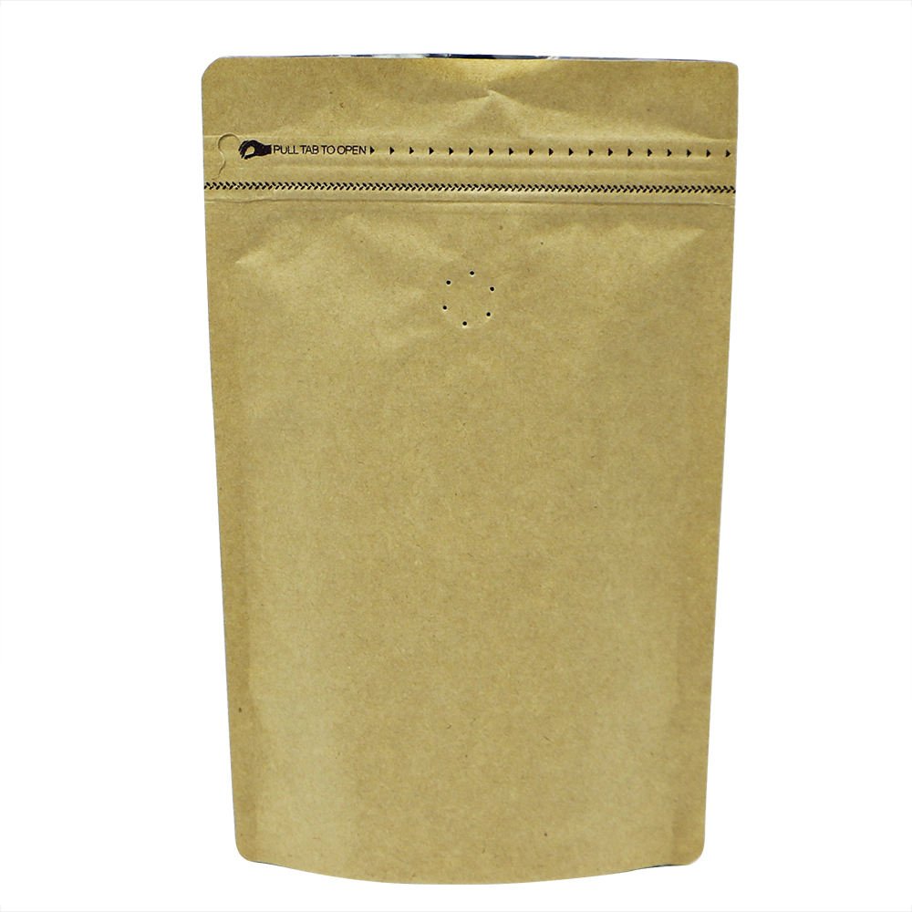 Bolsas kraft coffee bags ziplock bag paper food packaging stand up pouch kraft paper bag with window