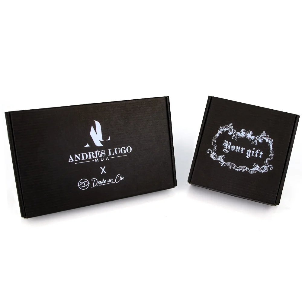 Wholesale Eco friendly OEM Custom Small Business Packaging Boxes Black Shoes packaging paper Boxes Mailing mailer shipping Box