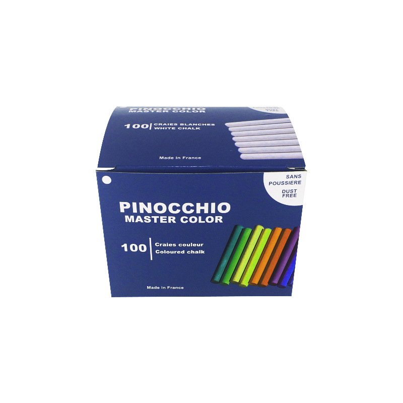 Wholesale custom printed Empty Packaging Box School Chalk Paper Box