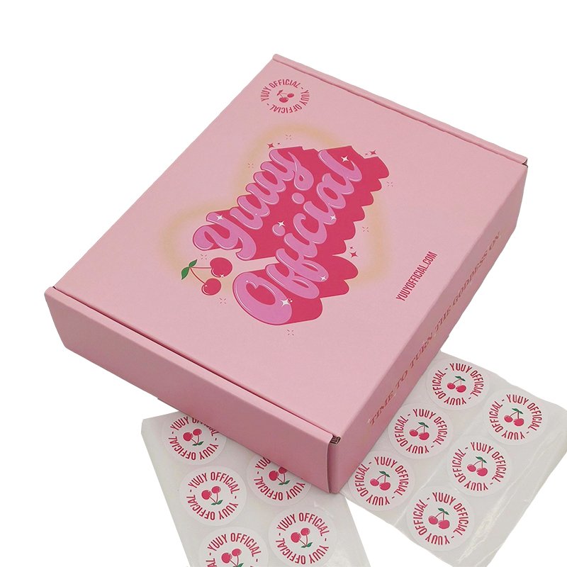 Custom mailing mailer shipper box cajas carton de embalaje personalized packaging shipping paper boxes with your own logo