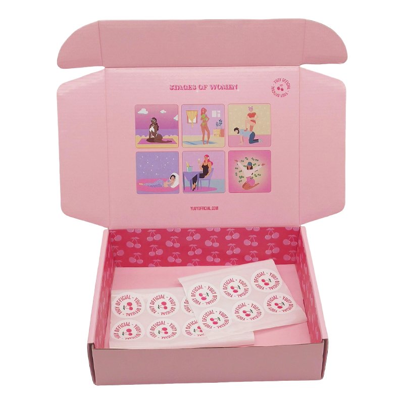 Custom mailing mailer shipper box cajas carton de embalaje personalized packaging shipping paper boxes with your own logo