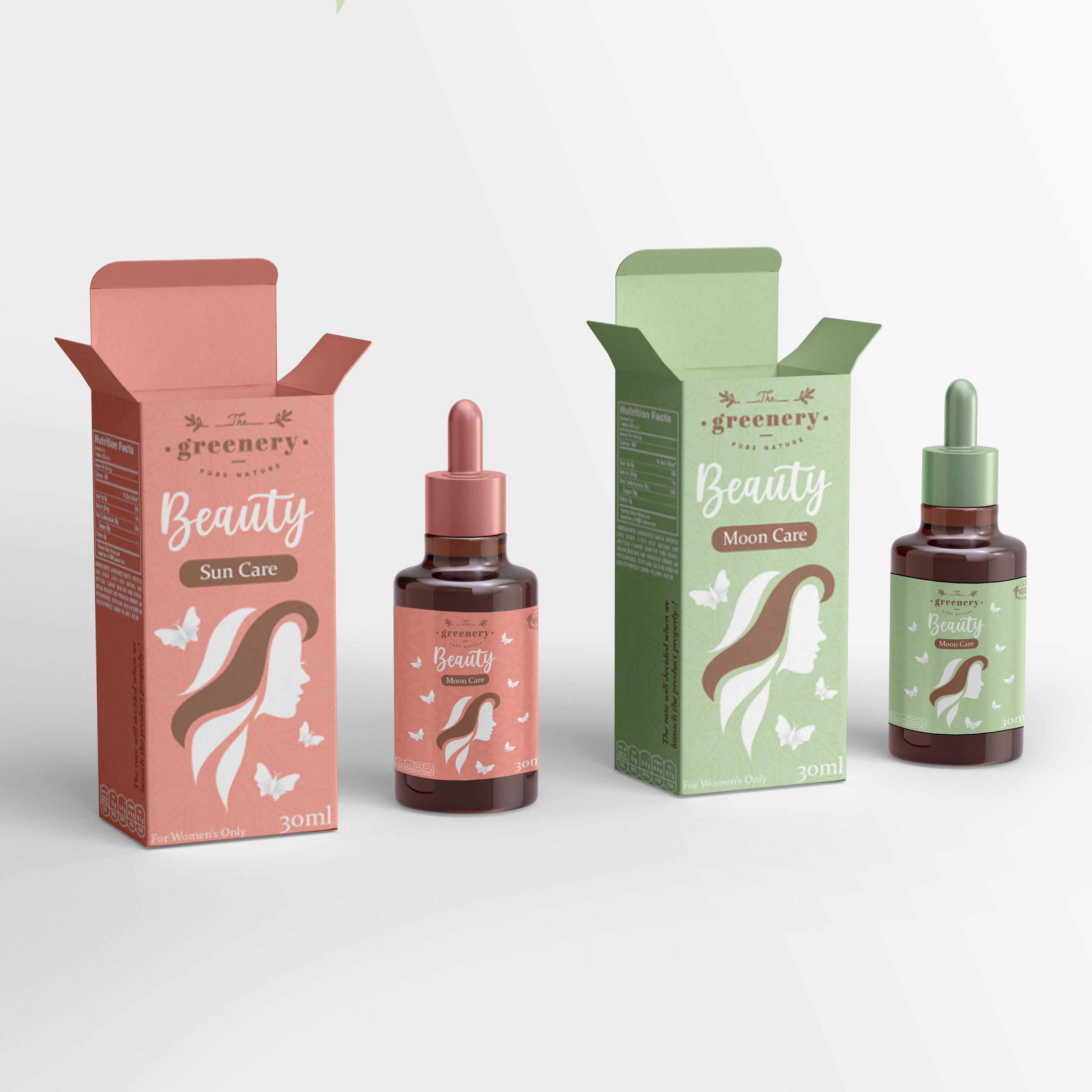 Custom Logo Printed Ivory Board Essential Hot Trending Skincare Kraft Paper Packaging color box for Packing