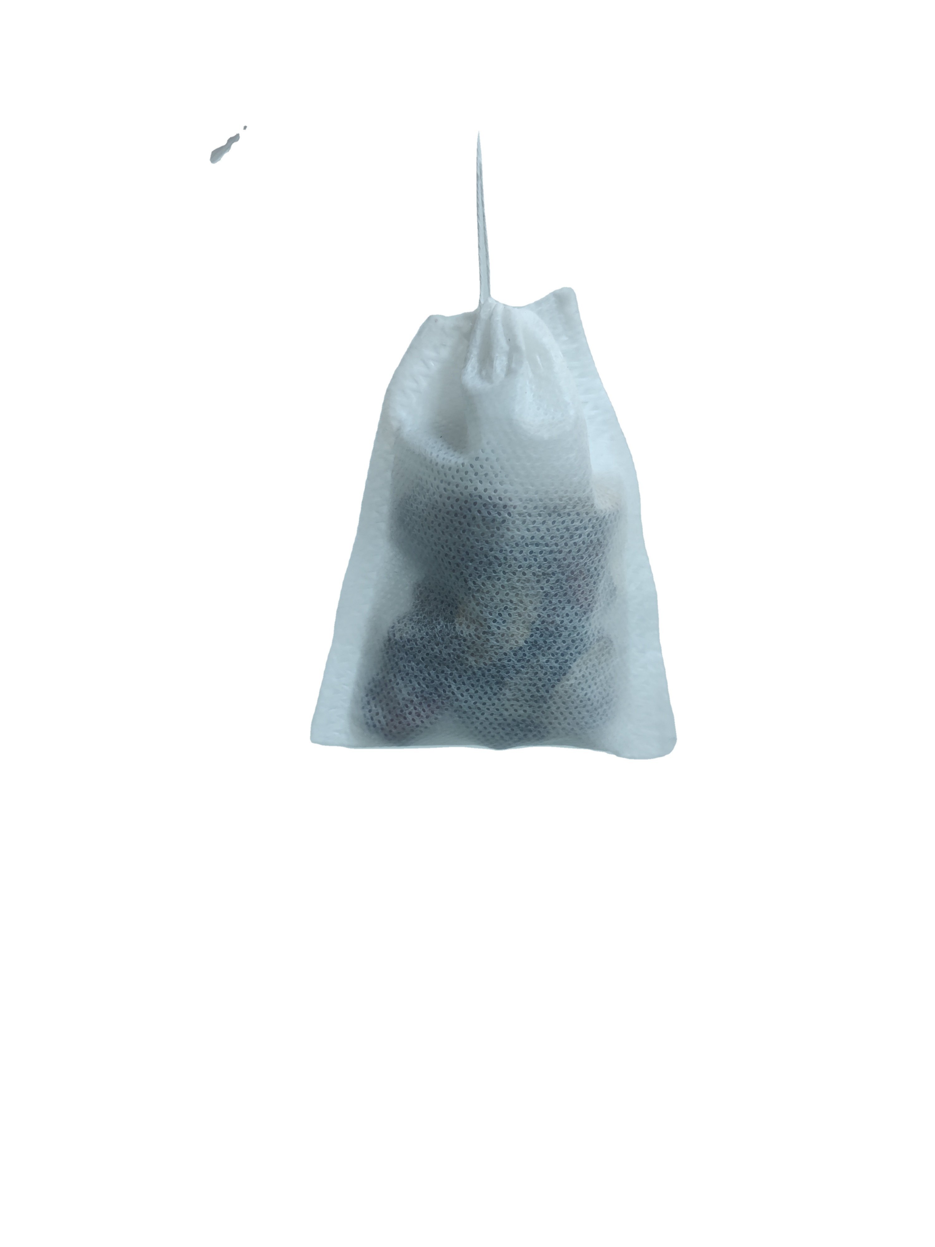 6*8cm High Quality Disposable Non-Woven Tea Filter Bag with Drawstring for Packaging & Printing