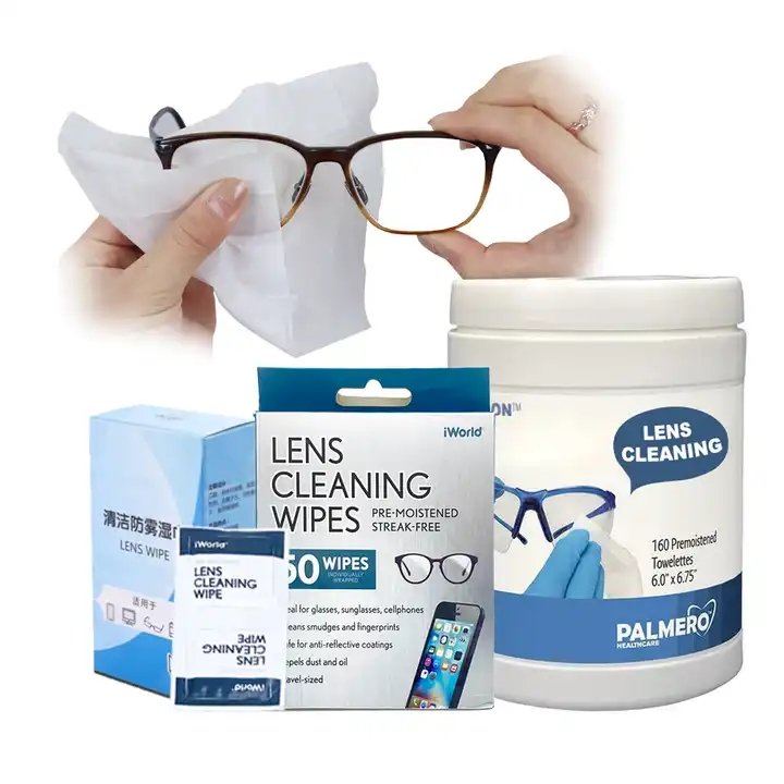 Aluminum foil paper is used to make bags for packaging glass wipes