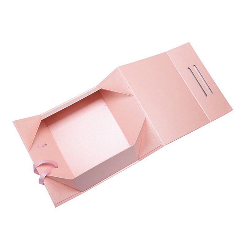 Wholesale Luxury High-end Custom Printing Cardboard Magnetic Gift Box Foldable Box for Clothing Shoes Packaging with Handle