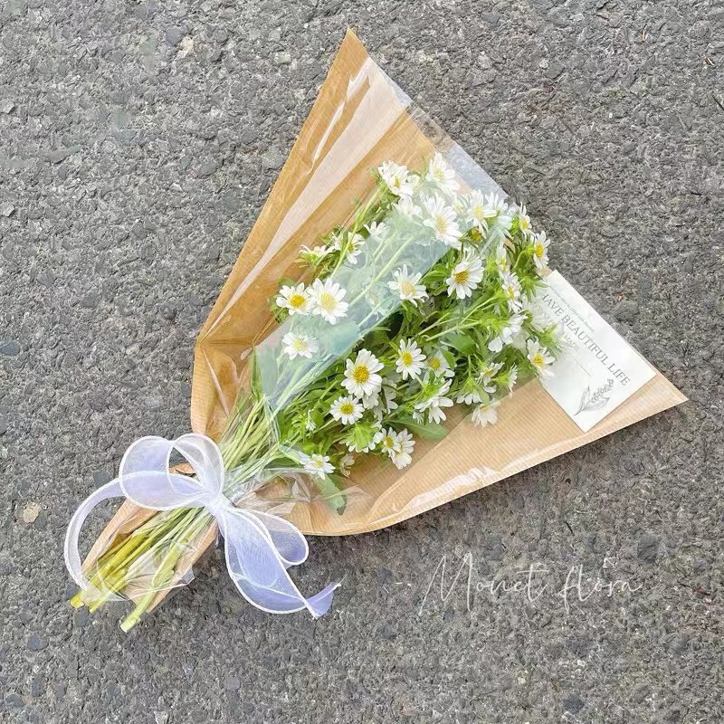 SINOWRAP packaging sleeves for cut flowers Floral Wrapping Paper Bulk Florist Packaging Supplies flower bags for bouquets