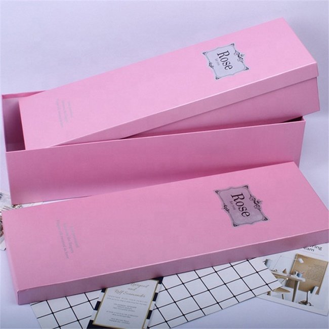 wholesale customized A5 size paper packaging flowers gift box bag