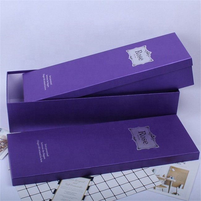 wholesale customized A5 size paper packaging flowers gift box bag