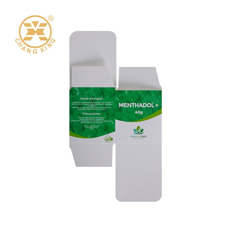 Custom Design Cardboard Medicine Boxes Pill Tablet Packaging Paper Box for Herbal Food Supplement