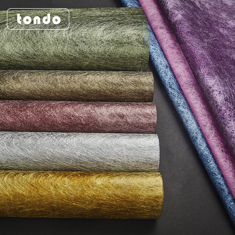 Tondo Premium Metallic Golden Gift flower Wrapping packaging Paper for flowers bouquet