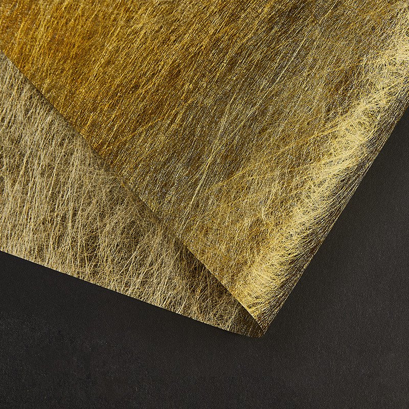 Tondo Premium Metallic Golden Gift flower Wrapping packaging Paper for flowers bouquet