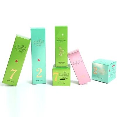 Custom Printed Logo Lipstick Cosmetic Set Brush Packaging Paper Box