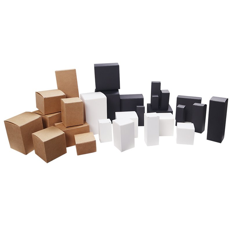 Recyclable Custom Cosmetic Skincare Recyclable Card Cardboard Craft Packaging Makeup Gift Paper Box for Small Business