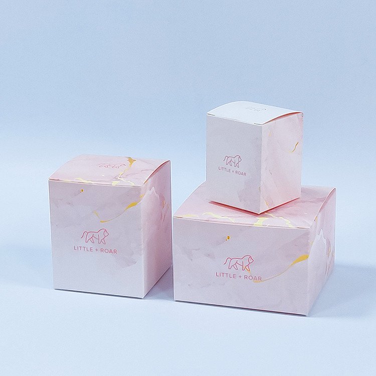 Wholesale Empty Square Rigid Paper black candle box luxury custom packaging box candle jar gift box packaging for shipping