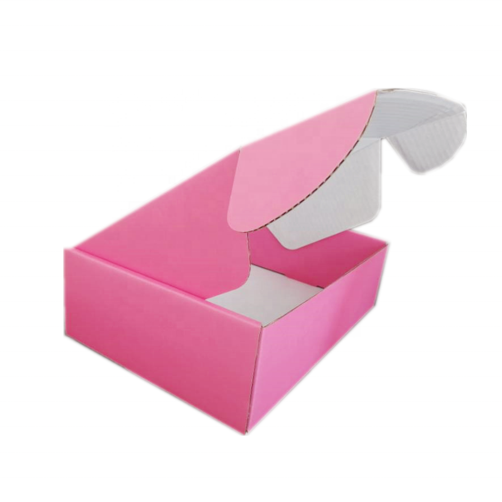 gift mailers shipping paper pink packaging boxes corrugated packaging mailer shipping paper box