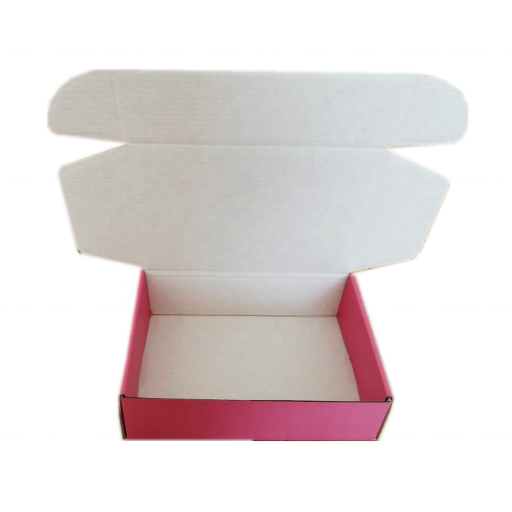 gift mailers shipping paper pink packaging boxes corrugated packaging mailer shipping paper box