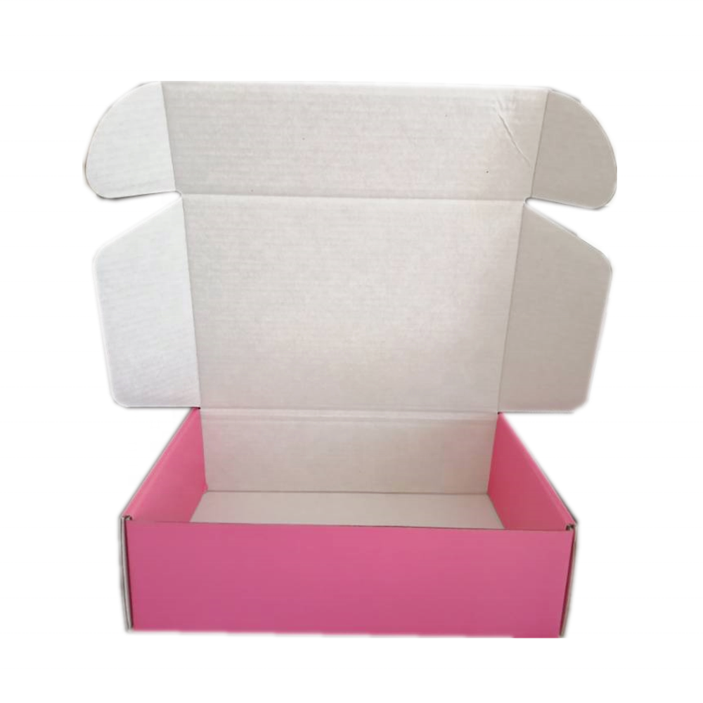 gift mailers shipping paper pink packaging boxes corrugated packaging mailer shipping paper box