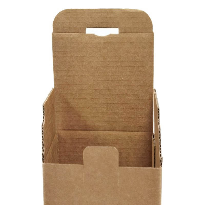 Kraft Packaging Cosmetic Candle Gift Clothes Luxury White Brown Gold Folding Small Eco-Friendly Flowerpaper Box