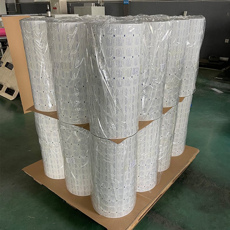Disposable Sugar Salt Coffee Tea Pepper Spice Sachet Packing Baking Kraft PE Coated Paper Roll