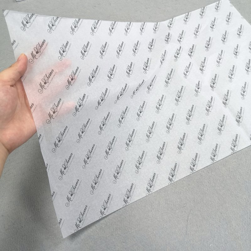 Eco friendly Silk Paper Wrap Packaging Clothes Printed Gift Tissue Paper Custom Logo White Paper For Packing Garment Jewelry