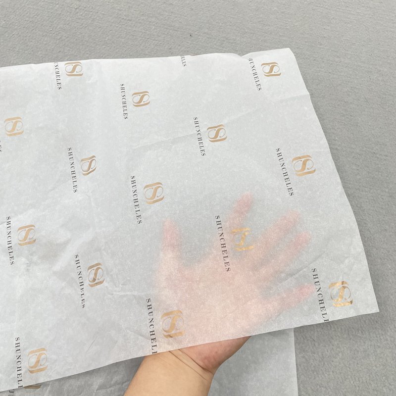 Eco friendly Silk Paper Wrap Packaging Clothes Printed Gift Tissue Paper Custom Logo White Paper For Packing Garment Jewelry