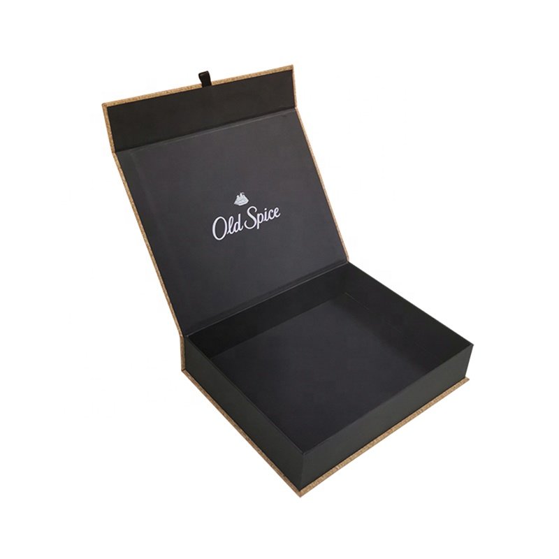 High End Brand Custom Wood Grain Paper Makeup Cosmetic Skin Care Packaging Luxury Magnetic Gift Box