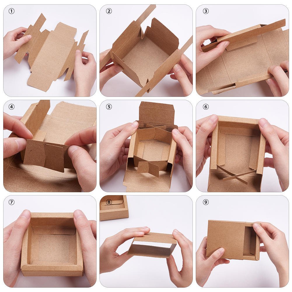 Wholesale Customized Jewelry Box Packaging Paper Neck Jewelry Box Craft Paper for Pearl Ring Pendant Necklaces Packaging