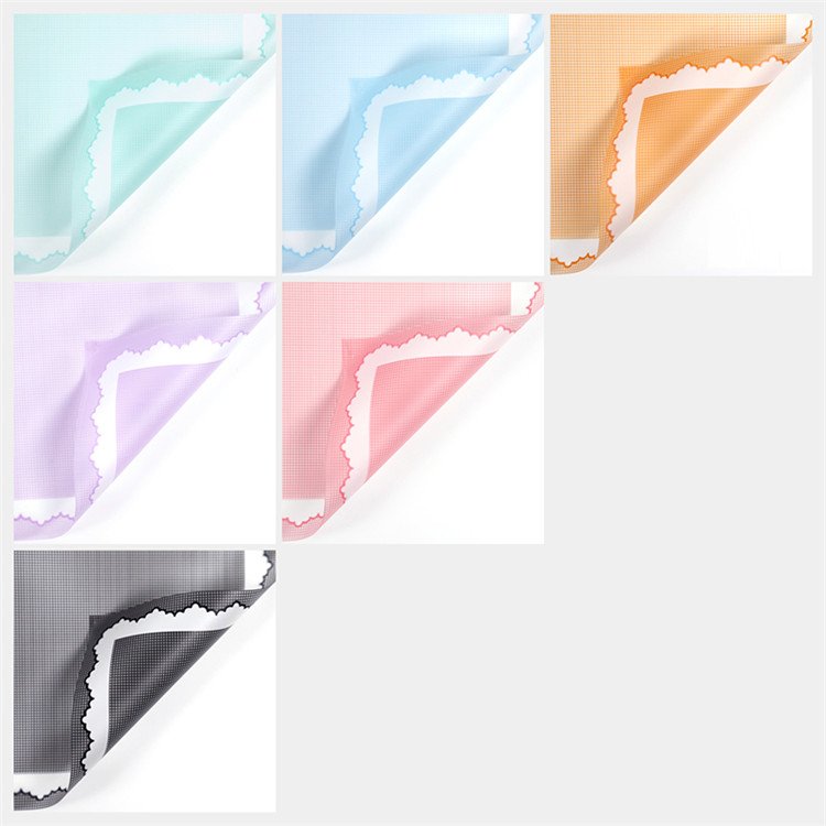Good quality wholesale 60*60cm florist plastic waterproof customized wrapping paper