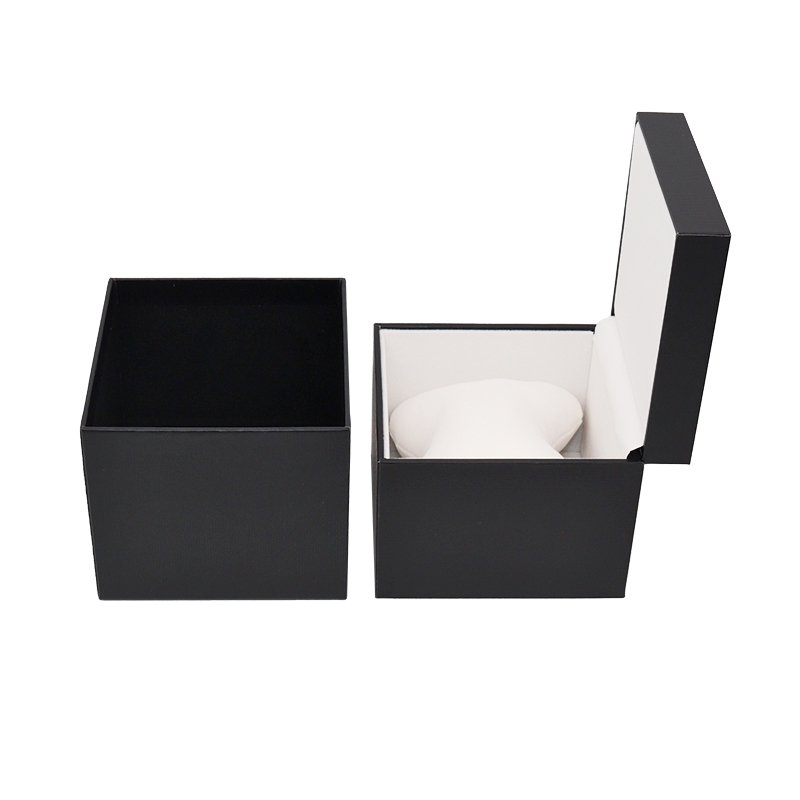 Professional Manufacturer Jewelry Watch Base And Box Packaging Gift And Craft Gift Packaging Cardboard Flip Box