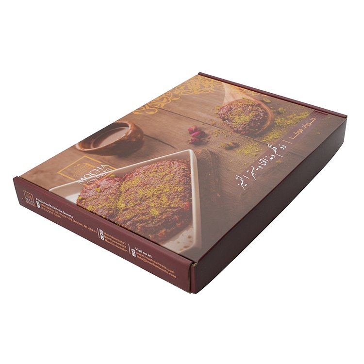 paper box for ramadan gift packaging box luxury sweet ramadan celebration chocolate packing gift paper box