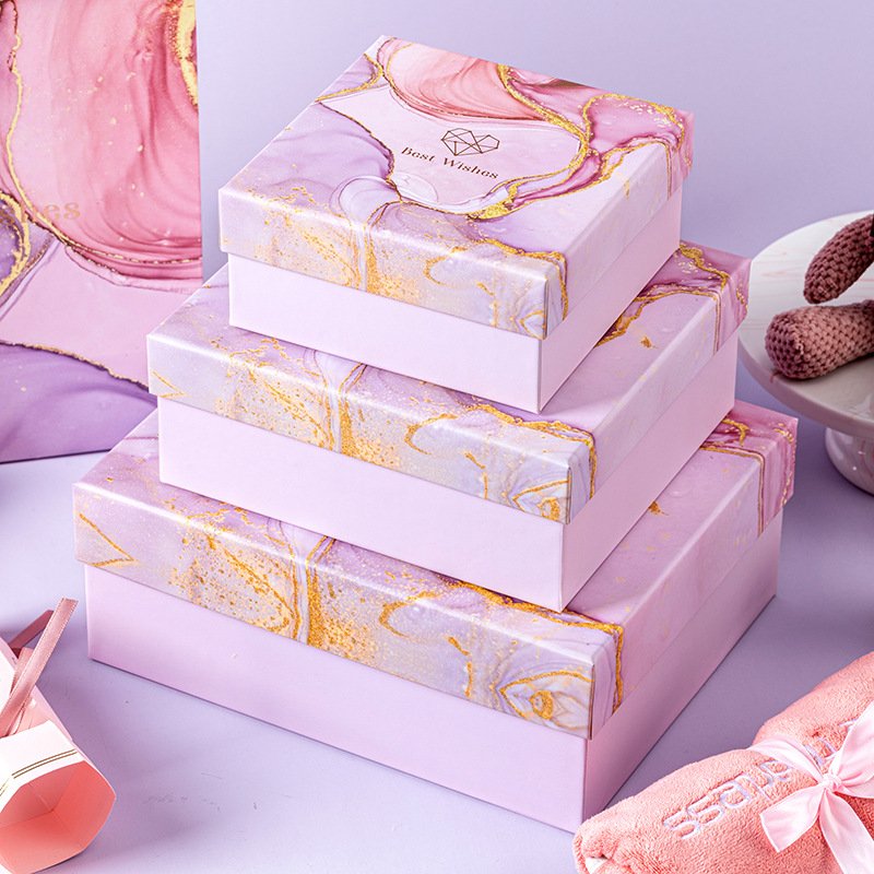 Gift box custom wedding candy box wedding engagement partner Valentine's Day custom packaging box