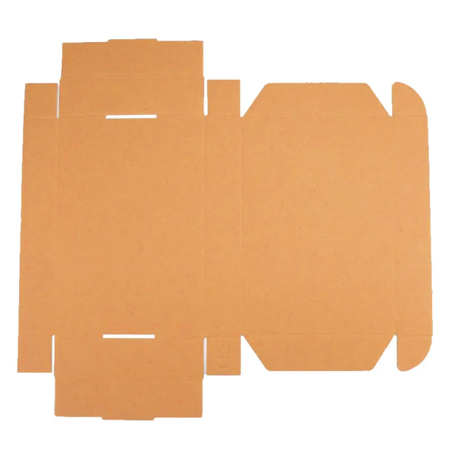 Popular corrugated packaging paper boxes for cosmetics and clothing foldable mailbox transport paper boxes