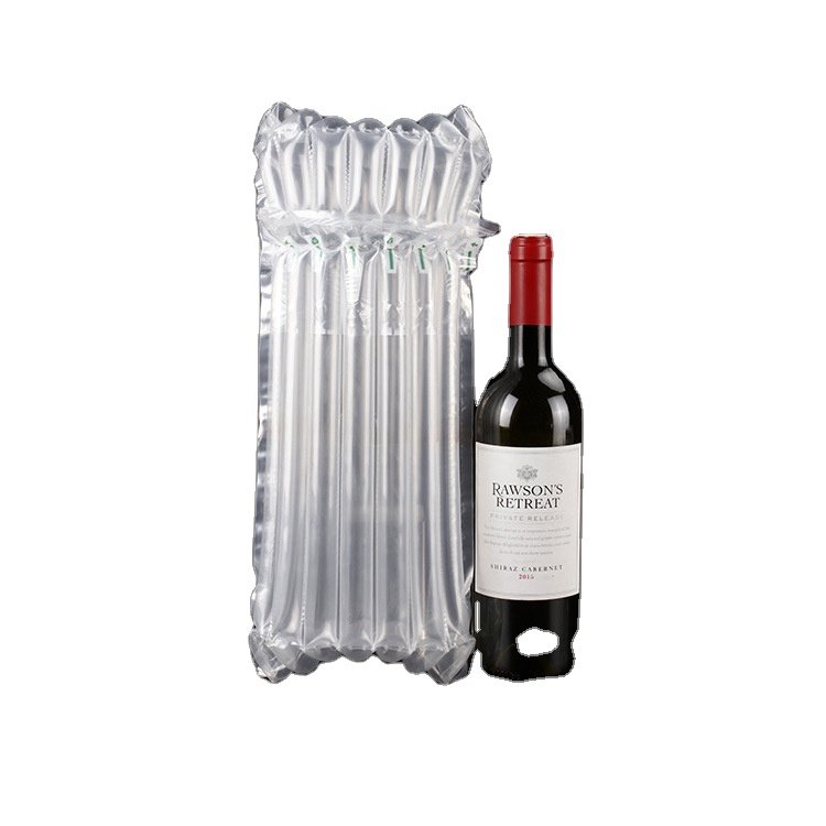 Factory Direct Sale Bubble wine bottle Plastic Packaging Bags Air Column Bag Wrap
