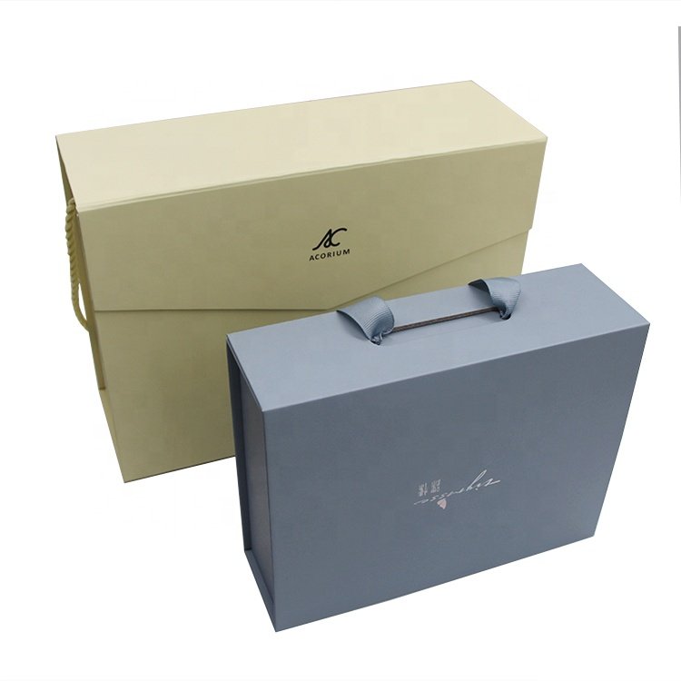 Custom Printing Logo Luxury Gift Set Box Folding Flat Beauty Makeup Skincare Cosmetic Packaging Paper Box