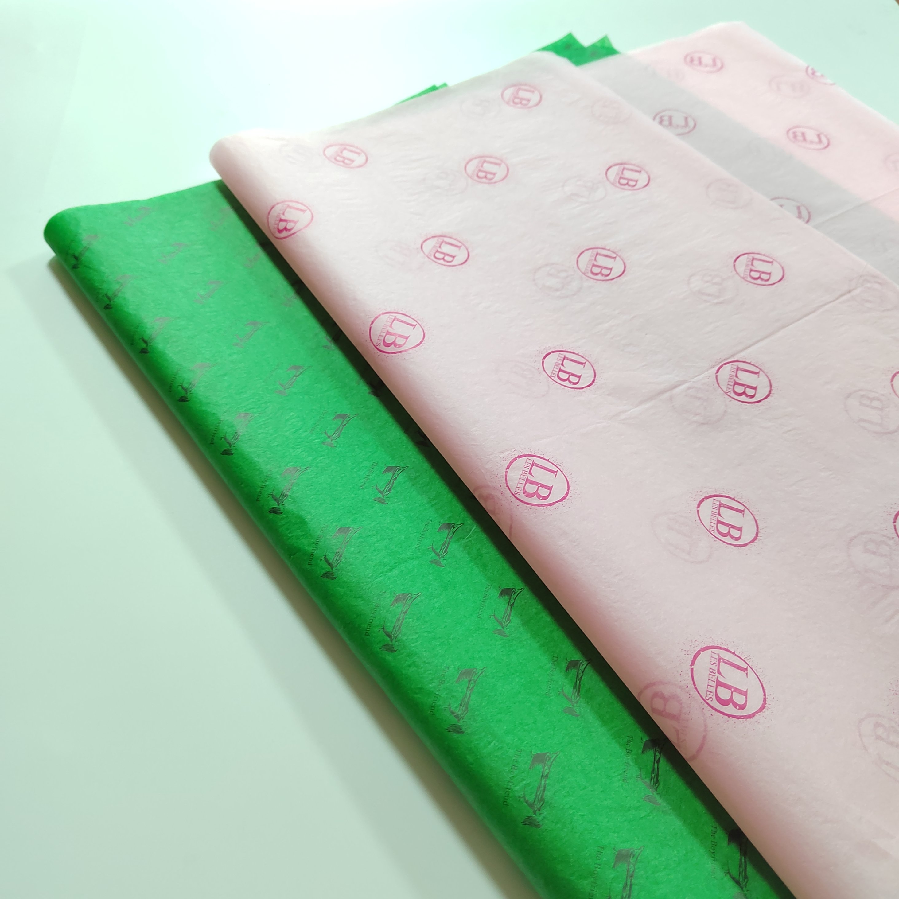 custom printed logo gift pink tissue paper shoes clothes wrapping tissue packing wrap tissue paper
