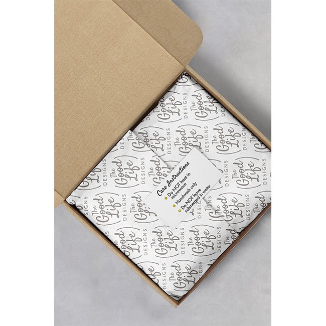 Custom Printed Brand Logo 17g/27g/28g Gift Shipping Wrapping Paper Small Business Tissue Paper For Clothing T Shirt Packaging