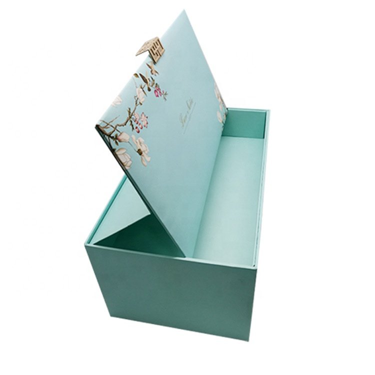 Custom Logo printed high end Multipurpose beautiful gift box with drawer layer