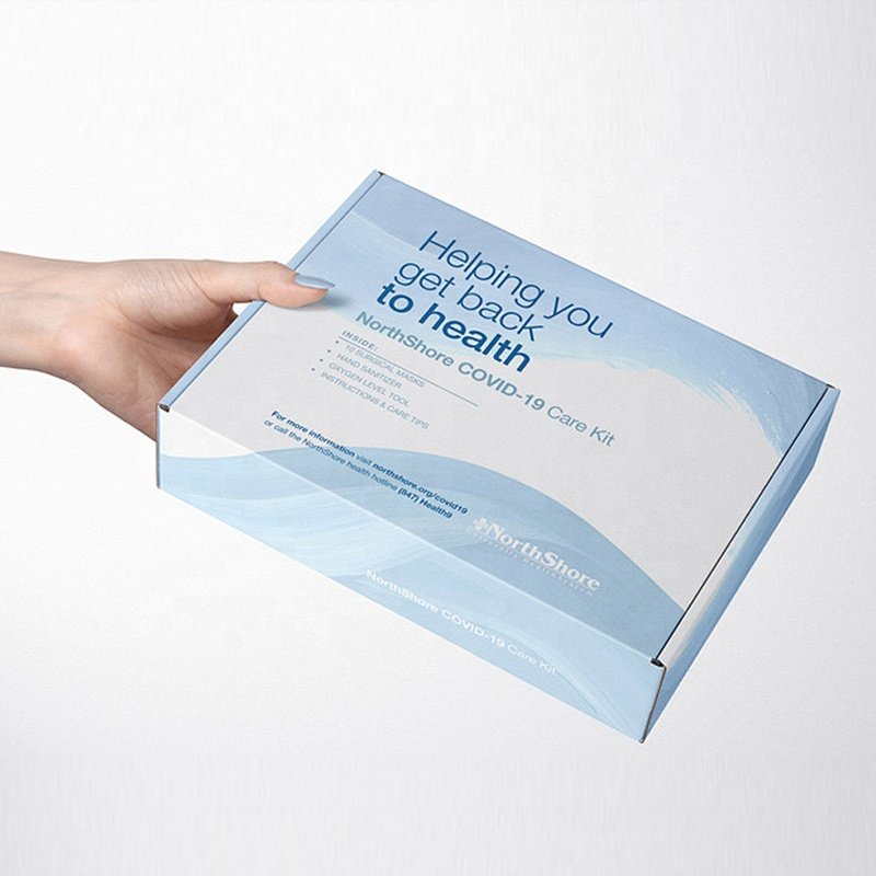 Custom Logo Wholesale Small Kraft Colored Shipping Corrugated cardboard socks mailer Packaging boxes