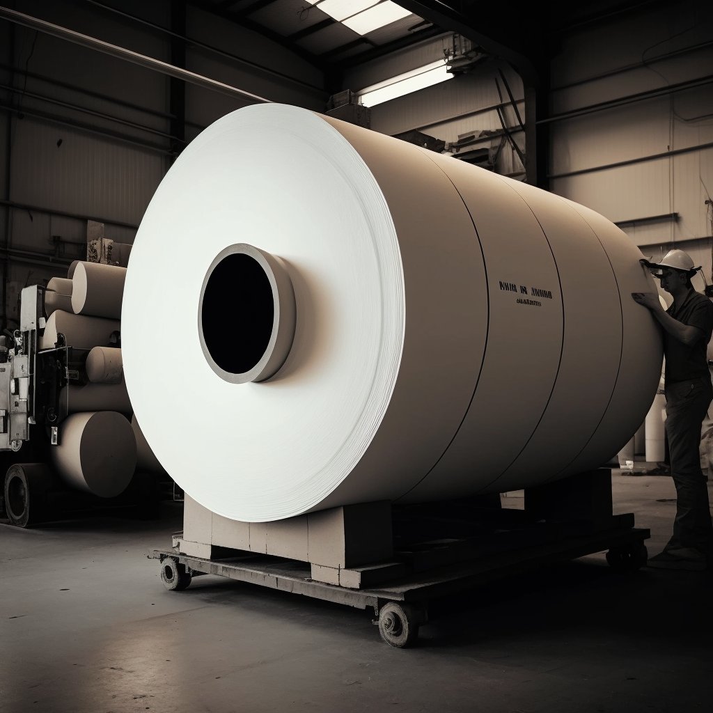 Direct Thermal Label Paper Material Paper Label Sticker Jumbo Rolls 80gsm Bond Paper Roll