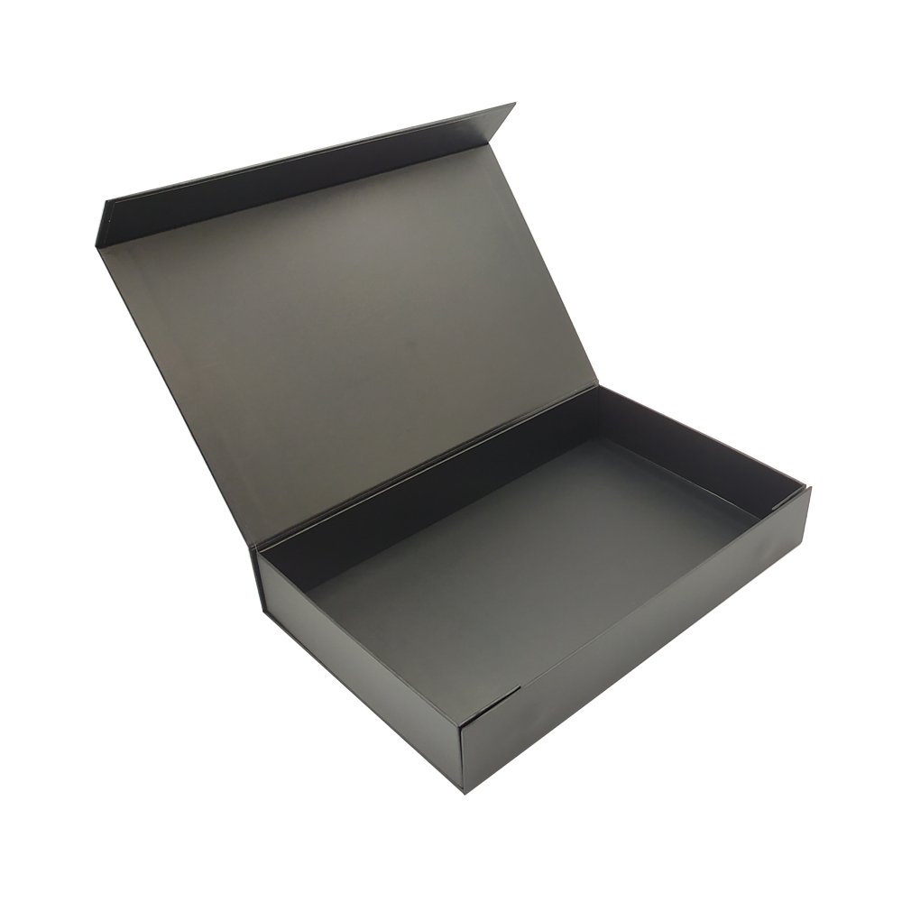 Folding packaging cardboard paper pack gift flat box