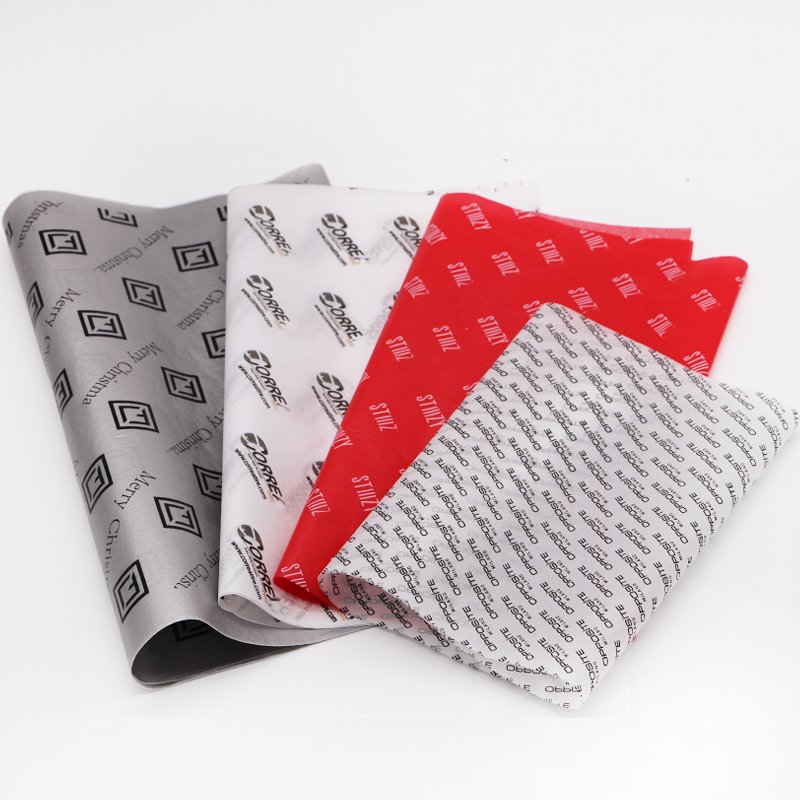 Packaging Paper Custom Full Printed Logo Gift Printed Tissue Paper Wrapping Paper