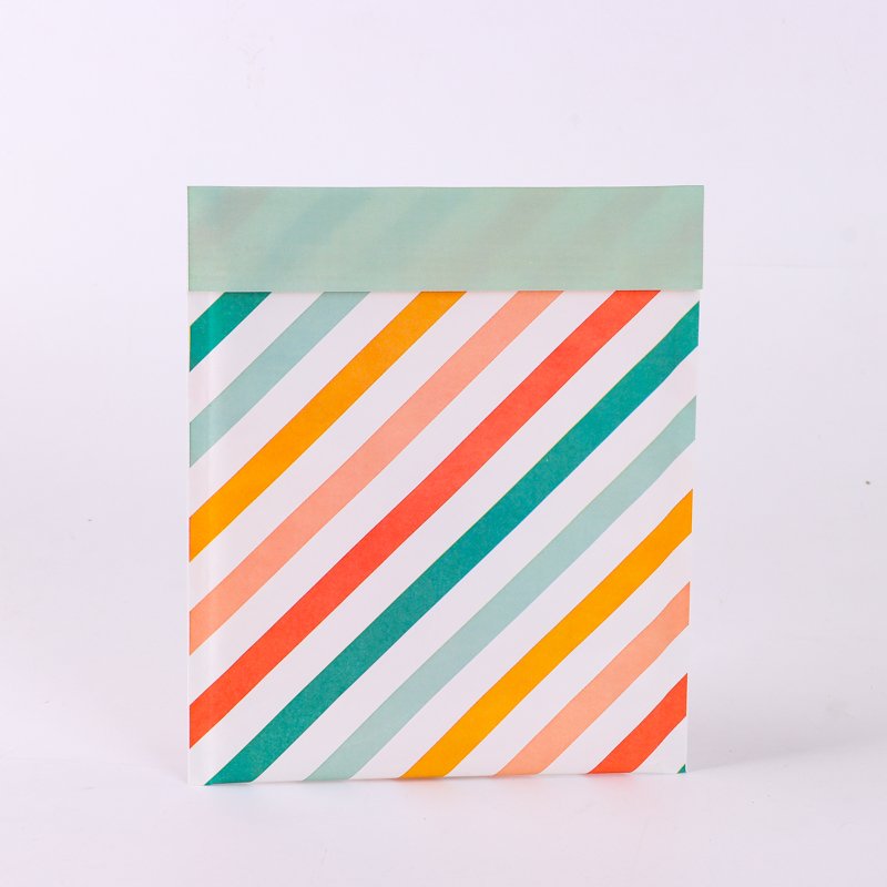 7x11 Kraft Bubble Mailer Recycled Colorful Paper Bag Waterproof Self Adhesive Bubble Padded Mailer Custom Logo Printed