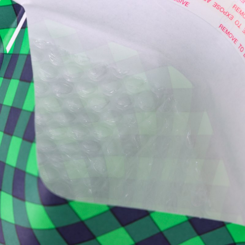 7x11 Kraft Bubble Mailer Recycled Colorful Paper Bag Waterproof Self Adhesive Bubble Padded Mailer Custom Logo Printed